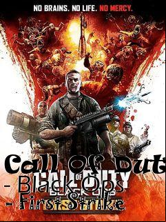 Box art for Call Of Duty - Black Ops - First Strike