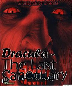 Box art for Dracula - The Last Sanctuary