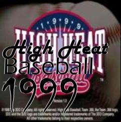 Box art for High Heat Baseball 1999