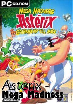 Box art for Asterix - Mega Madness