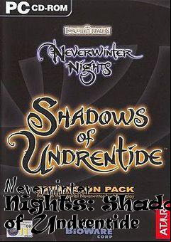 Box art for Neverwinter Nights: Shadows of Undrentide