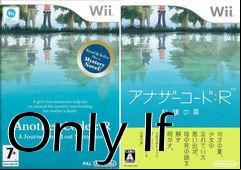 Box art for Only If