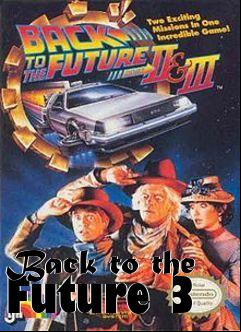Box art for Back to the Future 3
