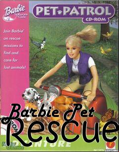 Box art for Barbie Pet Rescue
