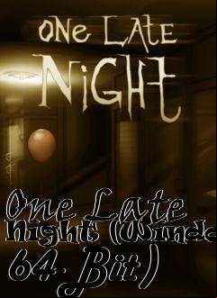 Box art for One Late Night (Windows 64-Bit)