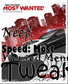 Box art for Need
            For Speed: Most Wanted Menu Tweak