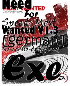 Box art for Need
            For Speed: Most Wanted V1.3 [german] No-cd/no-dvd/fixed Exe