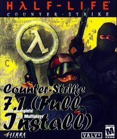 Box art for Counter-Strike 7.1 (Full Install)