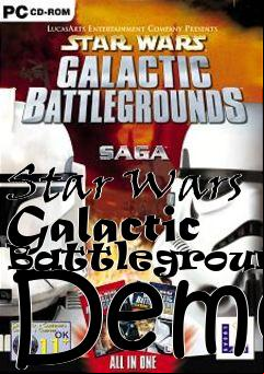 Box art for Star Wars Galactic Battlegrounds Demo