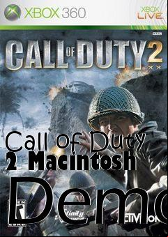 Box art for Call of Duty 2 Macintosh Demo