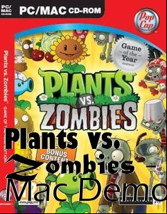 Box art for Plants vs. Zombies - Mac Demo