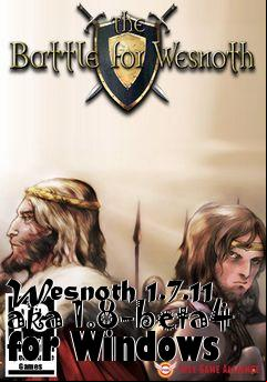 Box art for Wesnoth 1.7.11 aka 1.8-beta4 for Windows