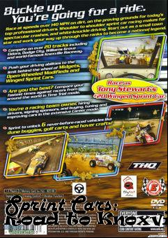 Box art for Sprint Cars: Road to Knoxville 