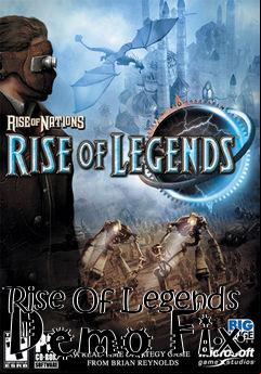 Box art for Rise Of Legends Demo Fix