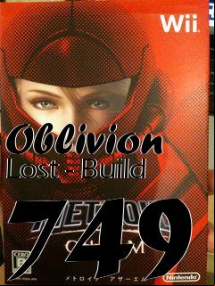 Box art for Oblivion Lost - Build 749