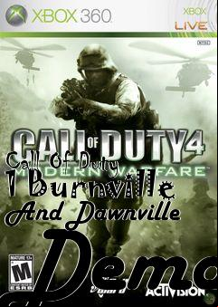 Box art for Call Of Duty 1 Burnville And Dawnville Demo