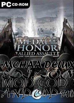 Box art for MOHAA DELUXE EDITION DEMO MOD COD 1 AND COD UO