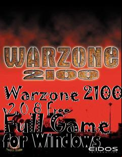Box art for Warzone 2100 v2.0.8 Free Full Game for Windows