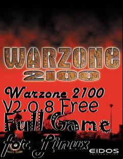 Box art for Warzone 2100 v2.0.8 Free Full Game for Linux