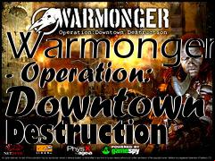 Box art for Warmonger - Operation: Downtown Destruction 