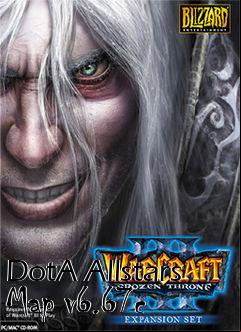 Box art for DotA Allstars Map v6.67c
