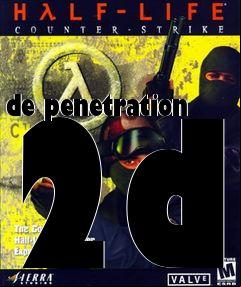 Box art for de penetration 2d