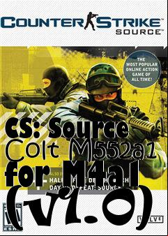 Box art for CS: Source Colt M552a1 for M4a1 (v1.0)