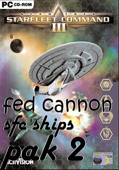 Box art for fed cannon sfc ships pak 2