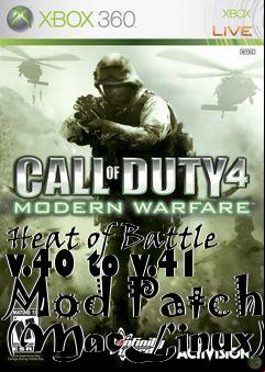 Box art for Heat of Battle v.40 to v.41 Mod Patch (MacLinux)