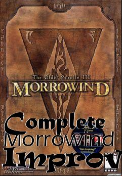 Box art for Complete Morrowind Improved