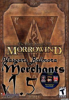 Box art for Yasgars Balmora Merchants v1.5