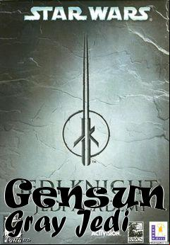 Box art for Gensun - Gray Jedi
