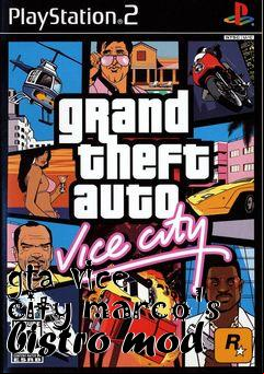 Box art for gta vice city marco