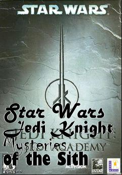 Box art for Star Wars Jedi Knight Mysteries of the Sith