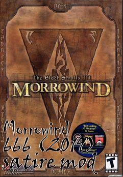 Box art for Morrowind 666 (2019) satire mod