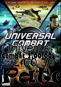 Box art for Universal Combat 2.00.00 -> 2.00.30 Patch