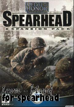 Box art for leon - blood for spearhead