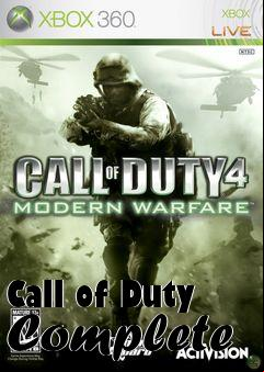 Box art for Call of Duty