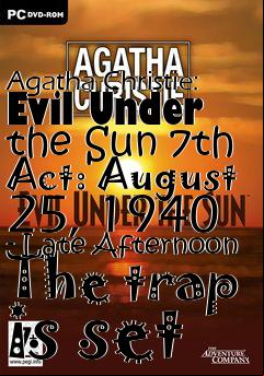 Box art for Agatha Christie: Evil Under the Sun