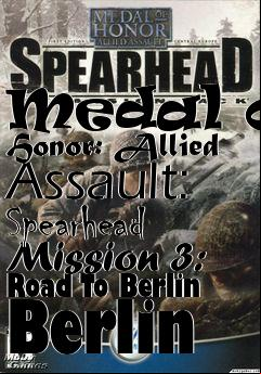 Box art for Medal of Honor: Allied Assault: Spearhead