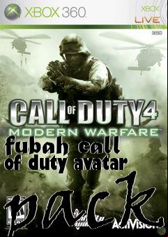 Box art for fubah call of duty avatar pack