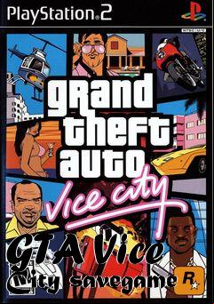 Box art for GTA Vice City savegame