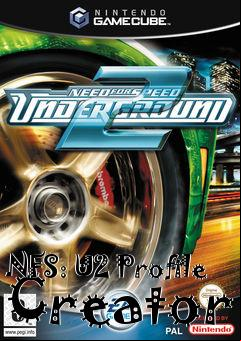 Box art for NFS: U2 Profile Creator