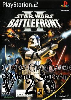 Box art for Clone Commando Menu Screen V  2.0