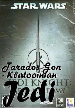 Box art for Tarados Gon - Klatooinian Jedi