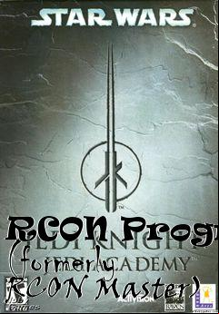 Box art for RCON Program (formerly RCON Master)