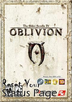 Box art for Reset Your Status Page