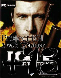Box art for Project IGI 2 v1.3 Trainer +13