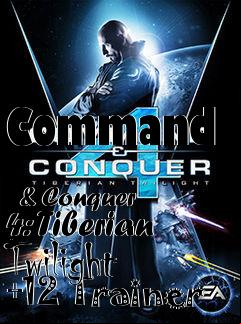 Box art for Command
            & Conquer 4: Tiberian Twilight +12 Trainer