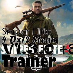 Box art for Sniper
Elite 4 Dx12 Steam V1.3.0 +8 Trainer